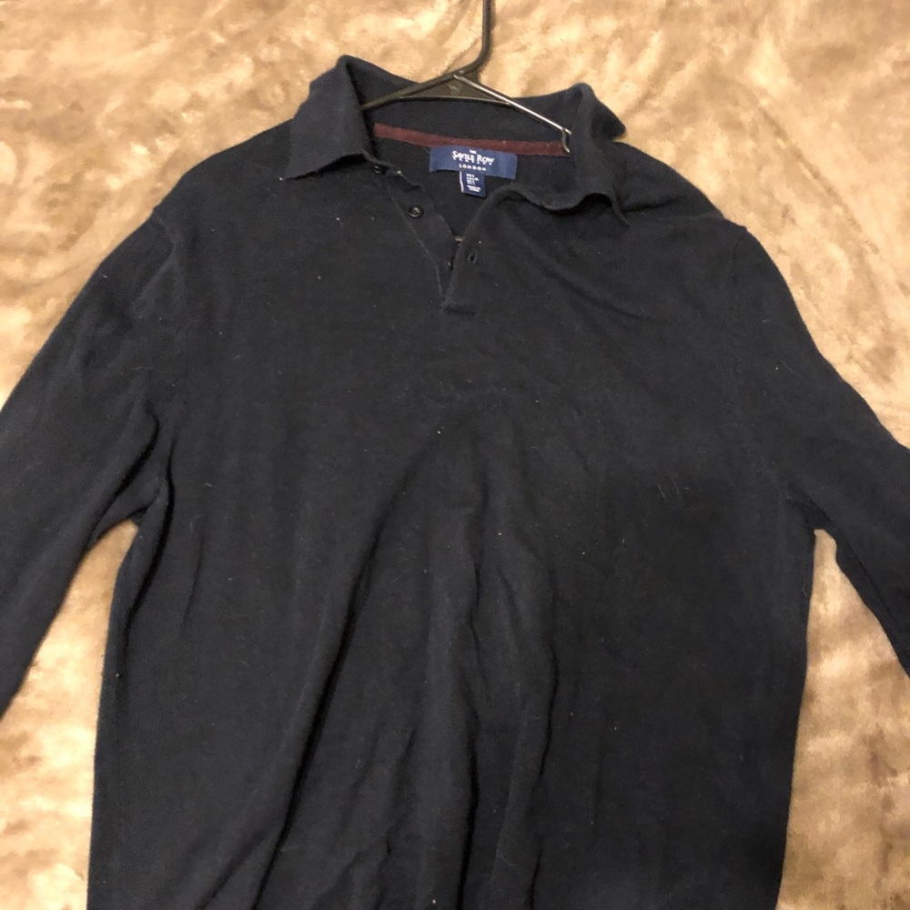 Long sleeve polo